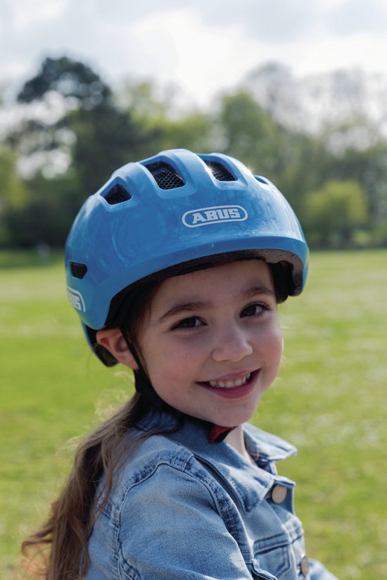 Abus Kinderhelm Blauw