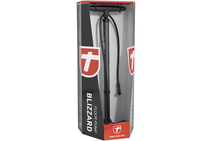 Trivio - Fietspomp Blizzard Hogedruk 12 Bar/180 Psi Staal