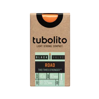 Tubolito Tubo-ROAD-700C-SV80 black Haaghoek