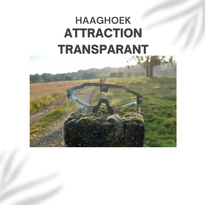 Fietsbril Haaghoek Attraction Transparant Haaghoek