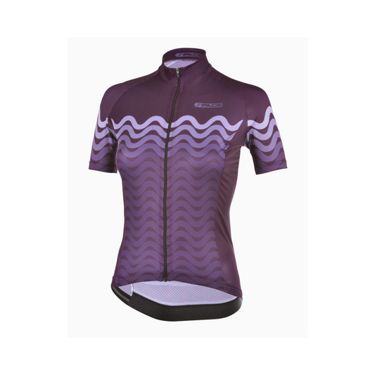 Wave koerstrui dames Donkerrood - Threeface Cycling Wear