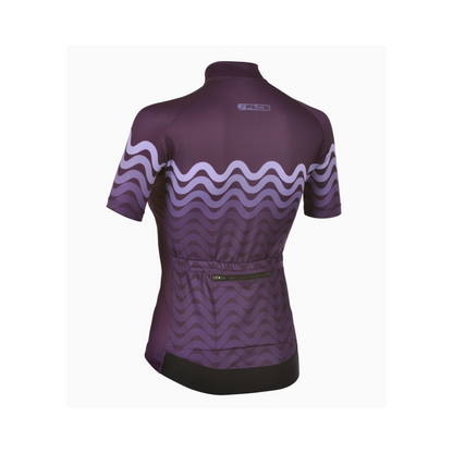 Wave koerstrui dames Donkerrood - Threeface Cycling Wear